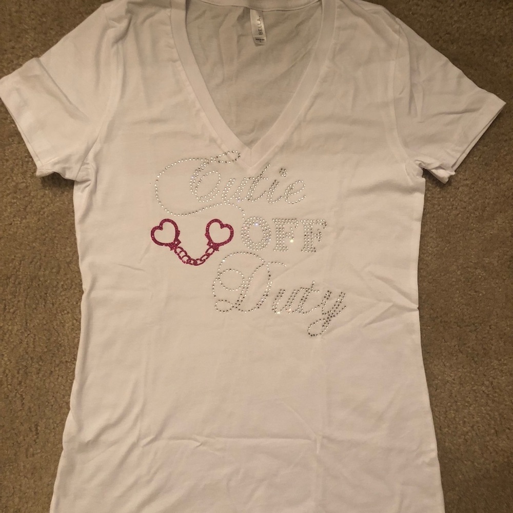 BUNDLE Cutie Off Duty shirt and tote bag!
